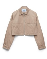 Prada - Chino Blouson Jacket - Lyst