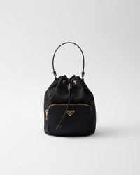Prada - Duet Re-Nylon Bucket Bags - Lyst