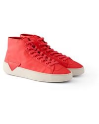 Prada - High-Top Re-Nylon Sneakers, Size 7 - Lyst