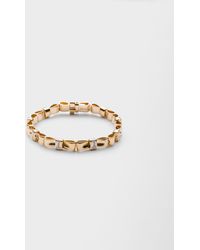 Prada - Eternal Armband Mit Schleife – Gelbgold Und Im Labor Gezüchtete Diamanten - Lyst