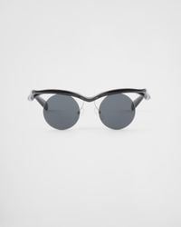 Prada - Runway Sonnenbrille - Lyst