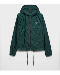 Prada - Blousonjacke Aus Re-Nylon - Lyst