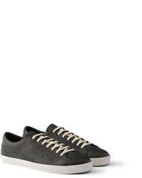Prada - Zapatillas De Piel - Lyst