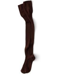 Prada - Silk Thigh-High Stockings - Lyst