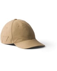 Prada - Technical Fabric Baseball Cap - Lyst
