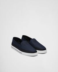 Prada - Slip-on In Tessuto Nylon - Lyst