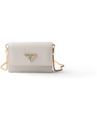 Prada - Portacarte Con Tracolla - Lyst