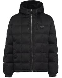 Prada - Re-Nylon Medium-Weight Down Jacket - Lyst