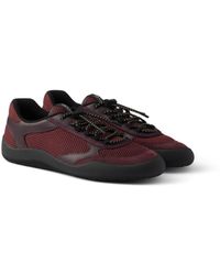 Prada - Speedrock Mesh Fabric Sneakers - Lyst