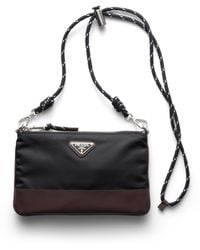 Prada - Speedrock Re-Nylon Phone Pouch - Lyst