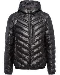 Prada - Light Nylon Hooded Puffer Jacket - Lyst