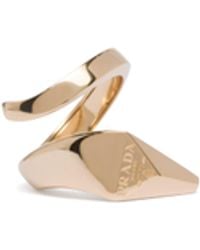 Prada - Eternal Snake Ring - Lyst