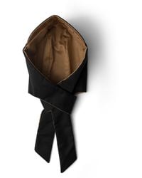 Prada - Wendbarer Schal Mit Kapuze Aus Re-Nylon Und Kamelhaar, Damen - Lyst