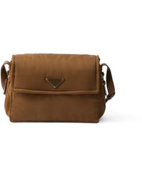 Prada - Traveller Medium Padded Re-Nylon Bag - Lyst