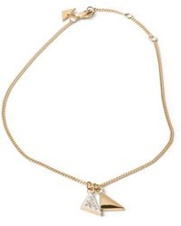 Prada - Enameled Metal Necklace - Lyst
