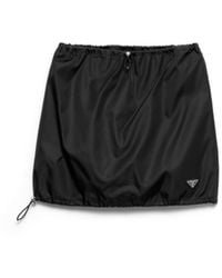 Prada - Minifalda De Re-Nylon, Mujer, Talla - Lyst