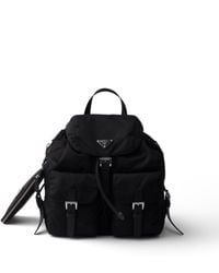 Prada - Mochila Mediana De Re-Nylon, Mujer - Lyst