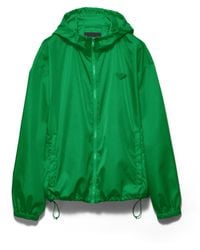 Prada - Re-Nylon Rain Jacket - Lyst