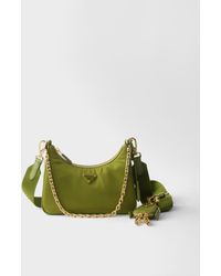 Prada - Re-Edition 2005 Tasche Aus Re-Nylon Und Saffiano-Leder - Lyst