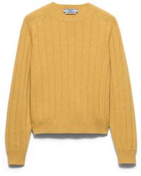 Prada - Re-Cashmere Crew-Neck Sweater - Lyst