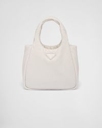 Prada - Medium Padded Soft Nappa Leather Bag - Lyst