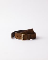 Prada - Cinturón De Ante, Mujer, Talla - Lyst