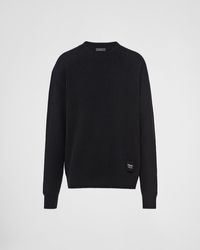 Prada - Cashmere And Wool Sweater - Lyst