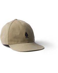 Prada - Old Gabardine Baseball Cap, Khaki - Lyst