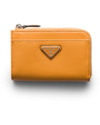 Prada - Saffiano Leather Key Case - Lyst