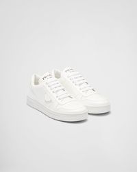 Prada - Downtown Patent Leather Sneakers - Lyst