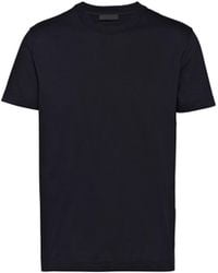 Prada - Slim-Fit Crew-Neck Cotton T-Shirts Pack Of Three Xxxl - Lyst
