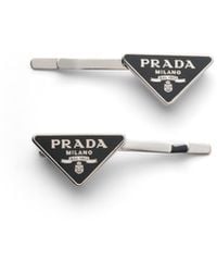 Prada - Fermagli Per Capelli - Lyst