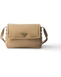Prada - Traveller Medium Padded Re-Nylon Bag - Lyst
