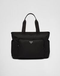 Prada - Shopper Aus Recyceltem Material - Lyst