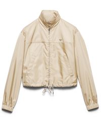 Prada - Cazadora Estilo Sobrecamisa De Re-Nylon, Mujer, Talla - Lyst