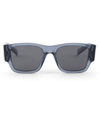 Prada - Gafas De Sol Con Logo Triangular - Lyst