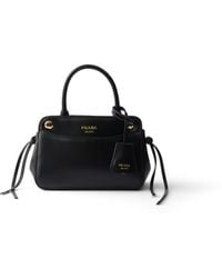 Prada - Carry Mini Leather Handbag - Lyst