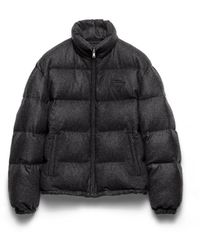 Prada - Veste En Duvet Cachemire De Poids Moyen, Homme, Taille - Lyst