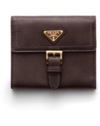Prada - Small Nappa Leather Wallet - Lyst