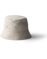 Prada - Denim Bucket Hat - Lyst