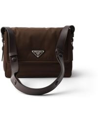 Prada - Traveller Small Padded Re-Nylon Shoulder Bag - Lyst