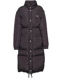Prada - Re-nylon Down Coat - Lyst