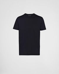 Prada - Slim-Fit Crew-Neck Cotton T-Shirts Pack Of Three Xxxl - Lyst