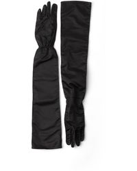 Prada - Satin Gloves, Size 7 - Lyst