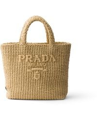 Prada - Borsa Shopping Small - Lyst
