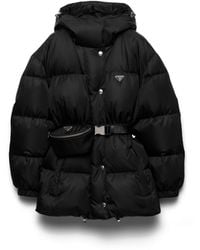 Prada - Re-Nylon Down Jacket - Lyst