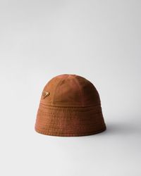 Prada - Chapeau En Coton - Lyst