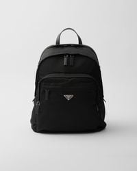 Prada - Sac À Dos Zippé À Logo - Lyst