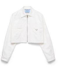 Prada - Chino Blouson Jacket - Lyst