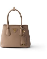 Prada - Borsa Double Mini - Lyst